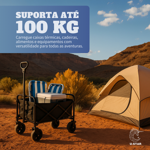 Carrinho de Carga Camping