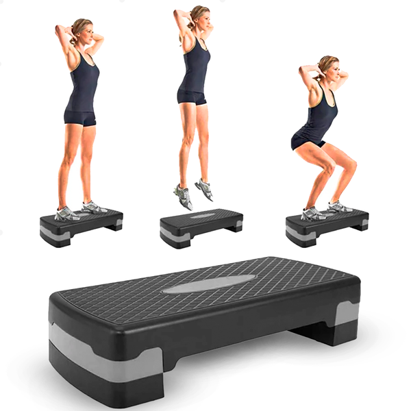 Step de Ginástica Exercícios com Altura Ajustável